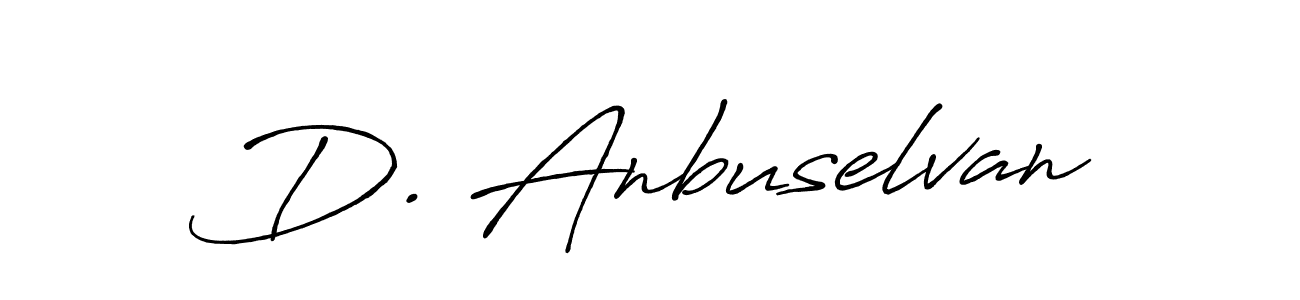 Antro_Vectra_Bolder is a professional signature style that is perfect for those who want to add a touch of class to their signature. It is also a great choice for those who want to make their signature more unique. Get D. Anbuselvan name to fancy signature for free. D. Anbuselvan signature style 7 images and pictures png