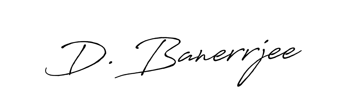 Make a beautiful signature design for name D. Banerrjee. Use this online signature maker to create a handwritten signature for free. D. Banerrjee signature style 7 images and pictures png
