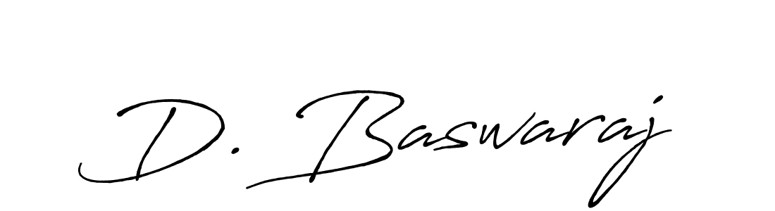 How to make D. Baswaraj signature? Antro_Vectra_Bolder is a professional autograph style. Create handwritten signature for D. Baswaraj name. D. Baswaraj signature style 7 images and pictures png