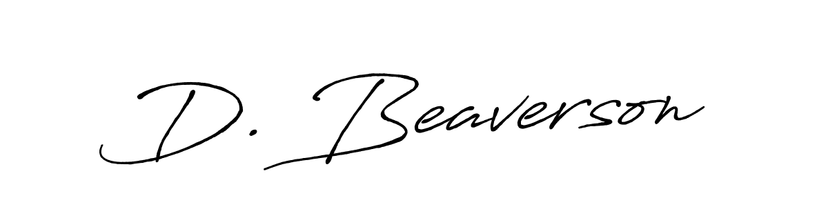 How to Draw D. Beaverson signature style? Antro_Vectra_Bolder is a latest design signature styles for name D. Beaverson. D. Beaverson signature style 7 images and pictures png