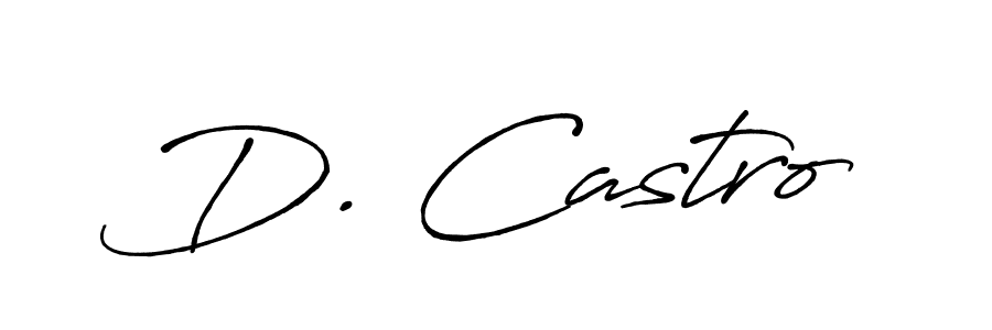 How to Draw D. Castro signature style? Antro_Vectra_Bolder is a latest design signature styles for name D. Castro. D. Castro signature style 7 images and pictures png