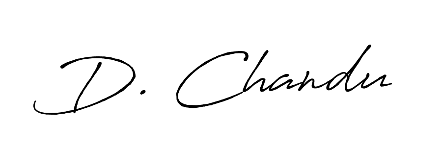 if you are searching for the best signature style for your name D. Chandu. so please give up your signature search. here we have designed multiple signature styles  using Antro_Vectra_Bolder. D. Chandu signature style 7 images and pictures png