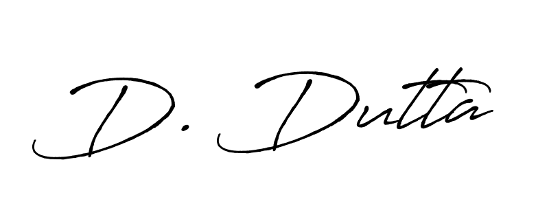 D. Dutta stylish signature style. Best Handwritten Sign (Antro_Vectra_Bolder) for my name. Handwritten Signature Collection Ideas for my name D. Dutta. D. Dutta signature style 7 images and pictures png