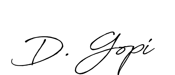 Antro_Vectra_Bolder is a professional signature style that is perfect for those who want to add a touch of class to their signature. It is also a great choice for those who want to make their signature more unique. Get D. Gopi name to fancy signature for free. D. Gopi signature style 7 images and pictures png