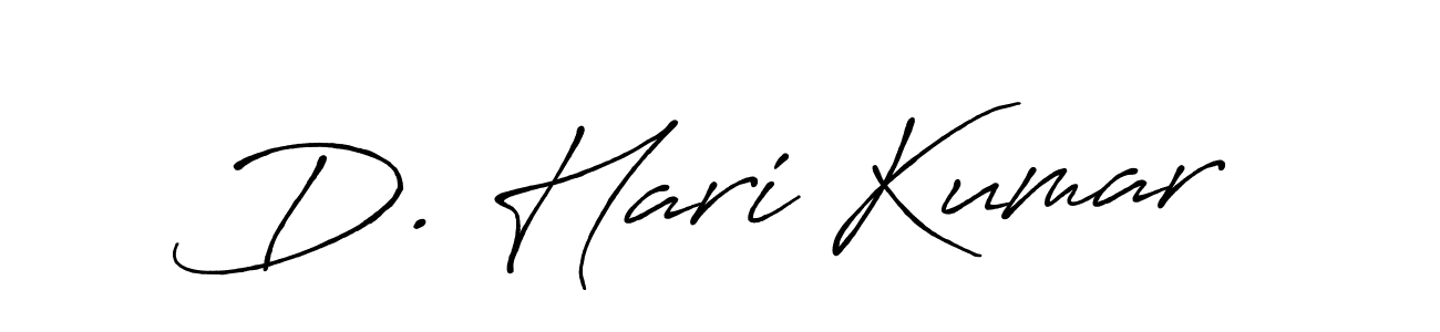 How to make D. Hari Kumar signature? Antro_Vectra_Bolder is a professional autograph style. Create handwritten signature for D. Hari Kumar name. D. Hari Kumar signature style 7 images and pictures png