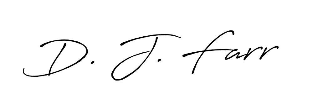 Design your own signature with our free online signature maker. With this signature software, you can create a handwritten (Antro_Vectra_Bolder) signature for name D. J. Farr. D. J. Farr signature style 7 images and pictures png