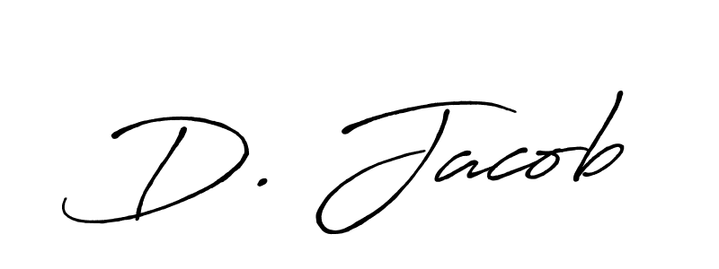 Create a beautiful signature design for name D. Jacob. With this signature (Antro_Vectra_Bolder) fonts, you can make a handwritten signature for free. D. Jacob signature style 7 images and pictures png