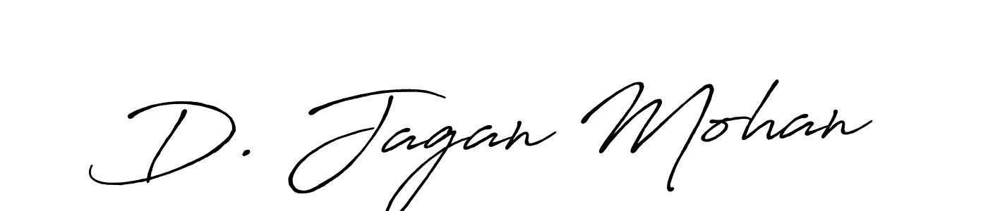 Make a beautiful signature design for name D. Jagan Mohan. Use this online signature maker to create a handwritten signature for free. D. Jagan Mohan signature style 7 images and pictures png
