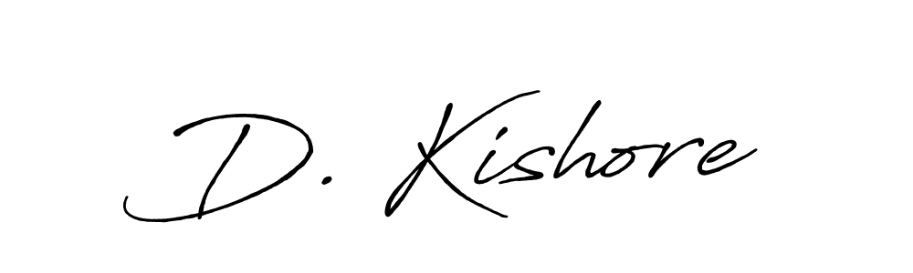 Antro_Vectra_Bolder is a professional signature style that is perfect for those who want to add a touch of class to their signature. It is also a great choice for those who want to make their signature more unique. Get D. Kishore name to fancy signature for free. D. Kishore signature style 7 images and pictures png
