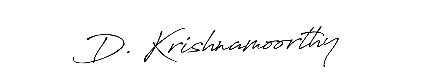 D. Krishnamoorthy stylish signature style. Best Handwritten Sign (Antro_Vectra_Bolder) for my name. Handwritten Signature Collection Ideas for my name D. Krishnamoorthy. D. Krishnamoorthy signature style 7 images and pictures png