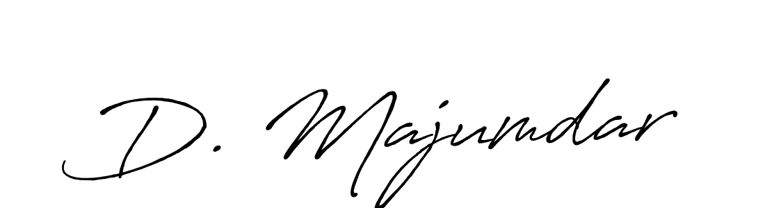 D. Majumdar stylish signature style. Best Handwritten Sign (Antro_Vectra_Bolder) for my name. Handwritten Signature Collection Ideas for my name D. Majumdar. D. Majumdar signature style 7 images and pictures png