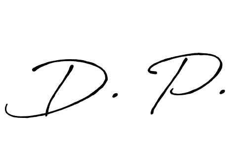 Also we have D. P. name is the best signature style. Create professional handwritten signature collection using Antro_Vectra_Bolder autograph style. D. P. signature style 7 images and pictures png