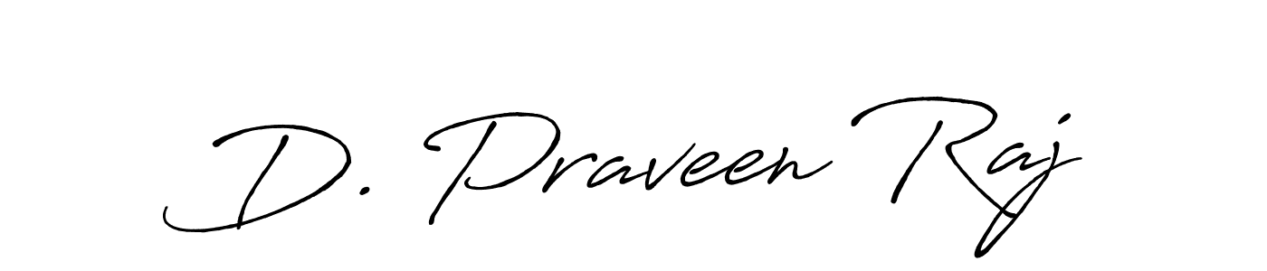 Antro_Vectra_Bolder is a professional signature style that is perfect for those who want to add a touch of class to their signature. It is also a great choice for those who want to make their signature more unique. Get D. Praveen Raj name to fancy signature for free. D. Praveen Raj signature style 7 images and pictures png