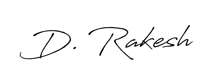 Also we have D. Rakesh name is the best signature style. Create professional handwritten signature collection using Antro_Vectra_Bolder autograph style. D. Rakesh signature style 7 images and pictures png