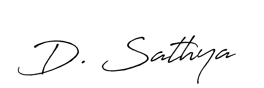 Also You can easily find your signature by using the search form. We will create D. Sathya name handwritten signature images for you free of cost using Antro_Vectra_Bolder sign style. D. Sathya signature style 7 images and pictures png