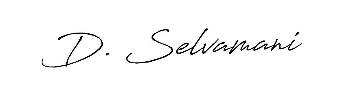 Make a beautiful signature design for name D. Selvamani. Use this online signature maker to create a handwritten signature for free. D. Selvamani signature style 7 images and pictures png