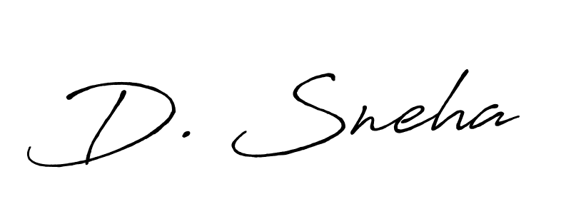 Antro_Vectra_Bolder is a professional signature style that is perfect for those who want to add a touch of class to their signature. It is also a great choice for those who want to make their signature more unique. Get D. Sneha name to fancy signature for free. D. Sneha signature style 7 images and pictures png
