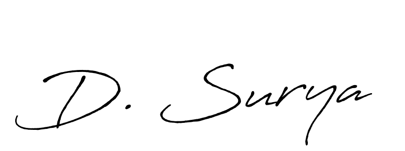 Make a short D. Surya signature style. Manage your documents anywhere anytime using Antro_Vectra_Bolder. Create and add eSignatures, submit forms, share and send files easily. D. Surya signature style 7 images and pictures png