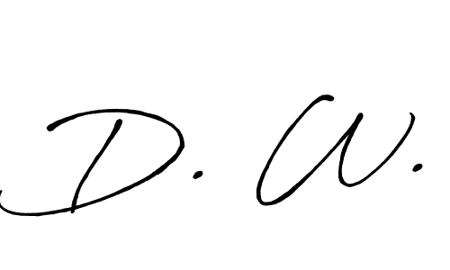 You can use this online signature creator to create a handwritten signature for the name D. W.. This is the best online autograph maker. D. W. signature style 7 images and pictures png