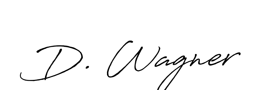 Best and Professional Signature Style for D. Wagner. Antro_Vectra_Bolder Best Signature Style Collection. D. Wagner signature style 7 images and pictures png