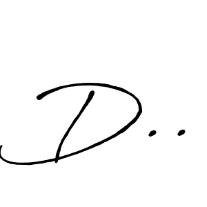 See photos of D.. official signature by Spectra . Check more albums & portfolios. Read reviews & check more about Antro_Vectra_Bolder font. D.. signature style 7 images and pictures png