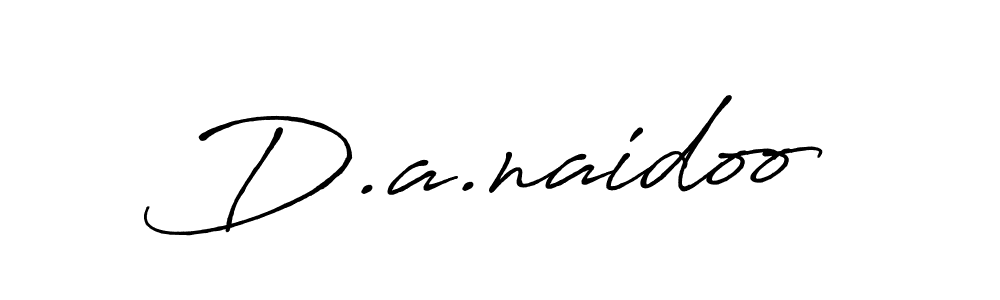 How to make D.a.naidoo signature? Antro_Vectra_Bolder is a professional autograph style. Create handwritten signature for D.a.naidoo name. D.a.naidoo signature style 7 images and pictures png