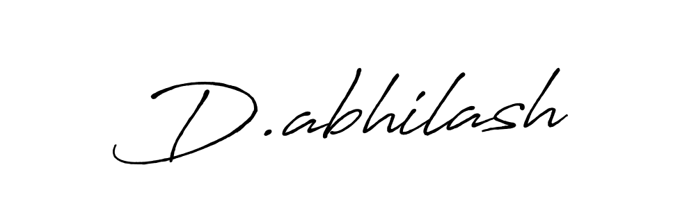 You should practise on your own different ways (Antro_Vectra_Bolder) to write your name (D.abhilash) in signature. don't let someone else do it for you. D.abhilash signature style 7 images and pictures png
