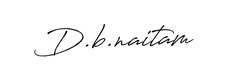 Also You can easily find your signature by using the search form. We will create D.b.naitam name handwritten signature images for you free of cost using Antro_Vectra_Bolder sign style. D.b.naitam signature style 7 images and pictures png