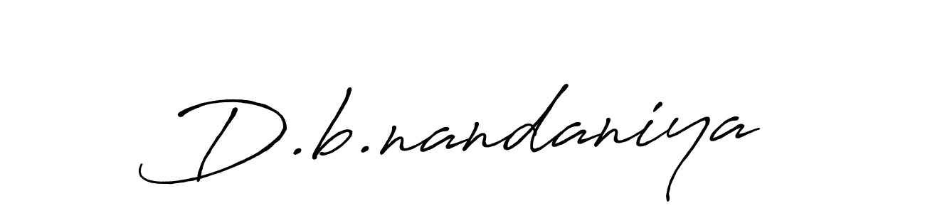 See photos of D.b.nandaniya official signature by Spectra . Check more albums & portfolios. Read reviews & check more about Antro_Vectra_Bolder font. D.b.nandaniya signature style 7 images and pictures png