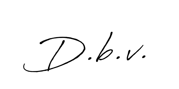 How to make D.b.v.;prasad signature? Antro_Vectra_Bolder is a professional autograph style. Create handwritten signature for D.b.v.;prasad name. D.b.v.;prasad signature style 7 images and pictures png