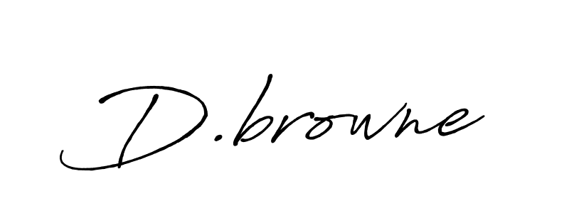 D.browne stylish signature style. Best Handwritten Sign (Antro_Vectra_Bolder) for my name. Handwritten Signature Collection Ideas for my name D.browne. D.browne signature style 7 images and pictures png