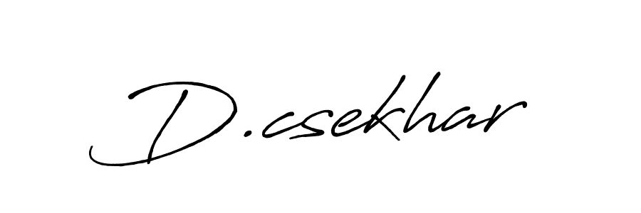 Make a beautiful signature design for name D.csekhar. Use this online signature maker to create a handwritten signature for free. D.csekhar signature style 7 images and pictures png