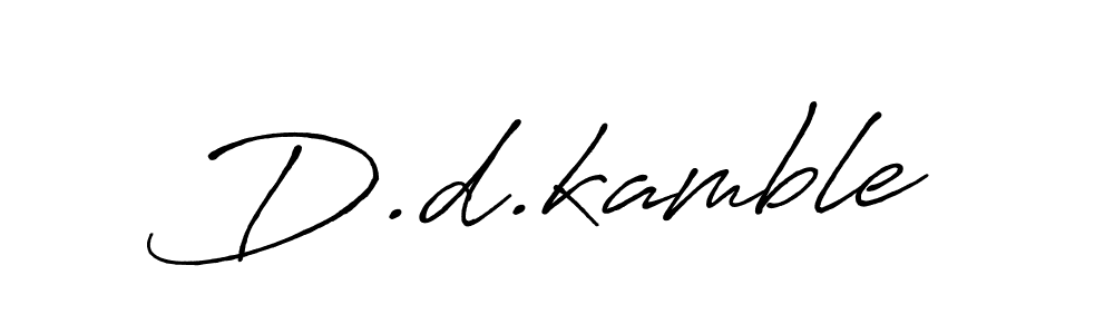 It looks lik you need a new signature style for name D.d.kamble. Design unique handwritten (Antro_Vectra_Bolder) signature with our free signature maker in just a few clicks. D.d.kamble signature style 7 images and pictures png