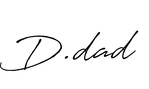You can use this online signature creator to create a handwritten signature for the name D.dad. This is the best online autograph maker. D.dad signature style 7 images and pictures png