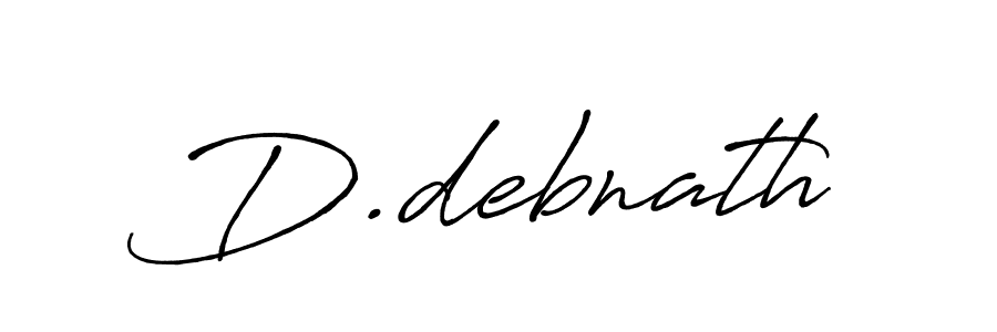 Make a beautiful signature design for name D.debnath. Use this online signature maker to create a handwritten signature for free. D.debnath signature style 7 images and pictures png