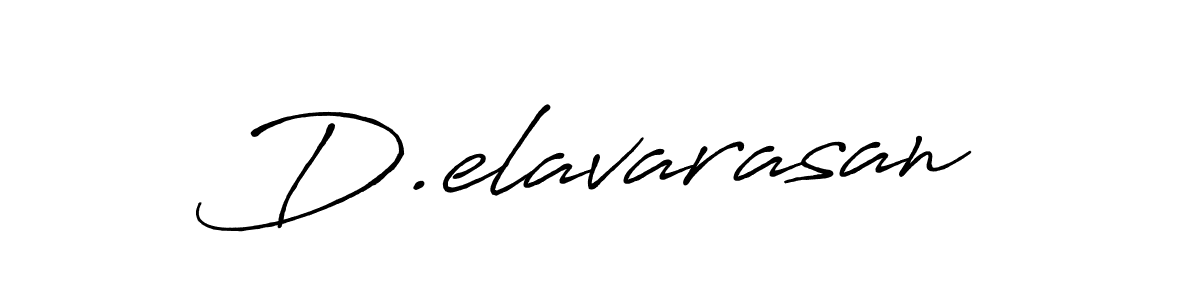 Use a signature maker to create a handwritten signature online. With this signature software, you can design (Antro_Vectra_Bolder) your own signature for name D.elavarasan. D.elavarasan signature style 7 images and pictures png