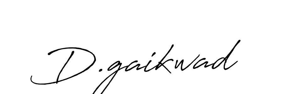 How to make D.gaikwad name signature. Use Antro_Vectra_Bolder style for creating short signs online. This is the latest handwritten sign. D.gaikwad signature style 7 images and pictures png