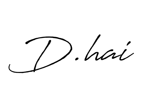 Make a beautiful signature design for name D.hai. Use this online signature maker to create a handwritten signature for free. D.hai signature style 7 images and pictures png