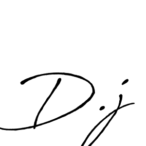 D.j stylish signature style. Best Handwritten Sign (Antro_Vectra_Bolder) for my name. Handwritten Signature Collection Ideas for my name D.j. D.j signature style 7 images and pictures png