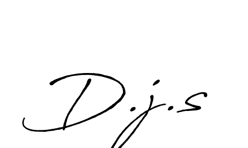 It looks lik you need a new signature style for name D.j.s. Design unique handwritten (Antro_Vectra_Bolder) signature with our free signature maker in just a few clicks. D.j.s signature style 7 images and pictures png