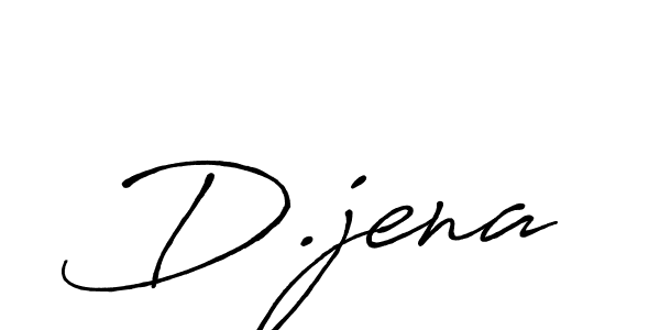 Also we have D.jena name is the best signature style. Create professional handwritten signature collection using Antro_Vectra_Bolder autograph style. D.jena signature style 7 images and pictures png