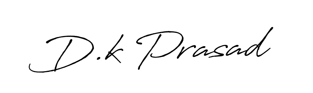 D.k Prasad stylish signature style. Best Handwritten Sign (Antro_Vectra_Bolder) for my name. Handwritten Signature Collection Ideas for my name D.k Prasad. D.k Prasad signature style 7 images and pictures png