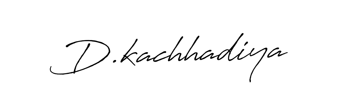 Also we have D.kachhadiya name is the best signature style. Create professional handwritten signature collection using Antro_Vectra_Bolder autograph style. D.kachhadiya signature style 7 images and pictures png