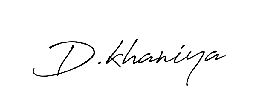 Antro_Vectra_Bolder is a professional signature style that is perfect for those who want to add a touch of class to their signature. It is also a great choice for those who want to make their signature more unique. Get D.khaniya name to fancy signature for free. D.khaniya signature style 7 images and pictures png