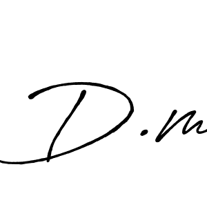 Once you've used our free online signature maker to create your best signature Antro_Vectra_Bolder style, it's time to enjoy all of the benefits that D.m name signing documents. D.m signature style 7 images and pictures png