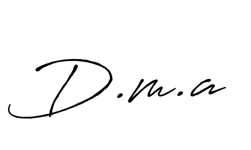 How to Draw D.m.a signature style? Antro_Vectra_Bolder is a latest design signature styles for name D.m.a. D.m.a signature style 7 images and pictures png