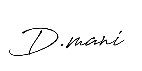 Once you've used our free online signature maker to create your best signature Antro_Vectra_Bolder style, it's time to enjoy all of the benefits that D.mani name signing documents. D.mani signature style 7 images and pictures png