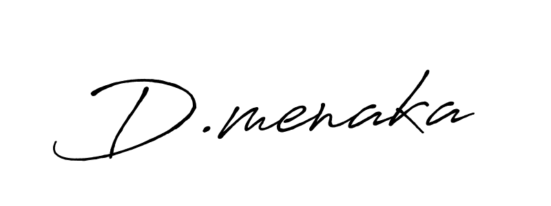 You should practise on your own different ways (Antro_Vectra_Bolder) to write your name (D.menaka) in signature. don't let someone else do it for you. D.menaka signature style 7 images and pictures png