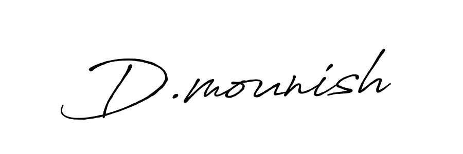 See photos of D.mounish official signature by Spectra . Check more albums & portfolios. Read reviews & check more about Antro_Vectra_Bolder font. D.mounish signature style 7 images and pictures png
