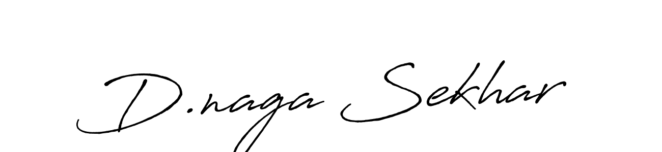 How to make D.naga Sekhar signature? Antro_Vectra_Bolder is a professional autograph style. Create handwritten signature for D.naga Sekhar name. D.naga Sekhar signature style 7 images and pictures png